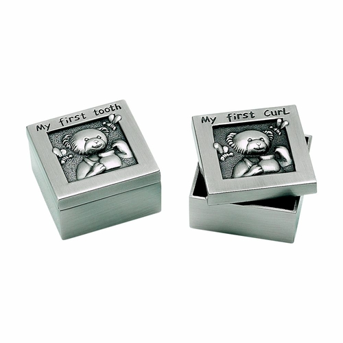Creative Gifts International 023442 1.5 in. Pewter Finish 1st Tooth & 
