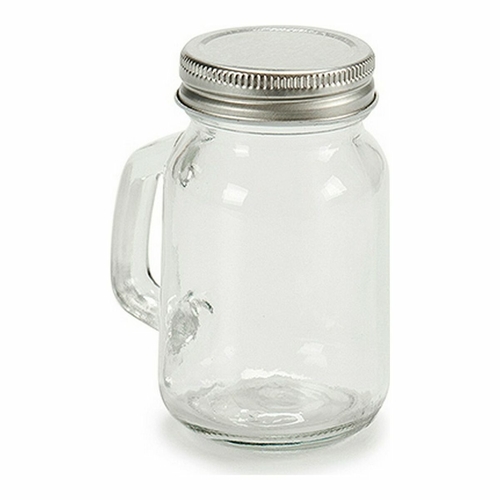 Glass Jar Vivalto Transparent (120 ml) (5 x 8,5 x 7 cm)