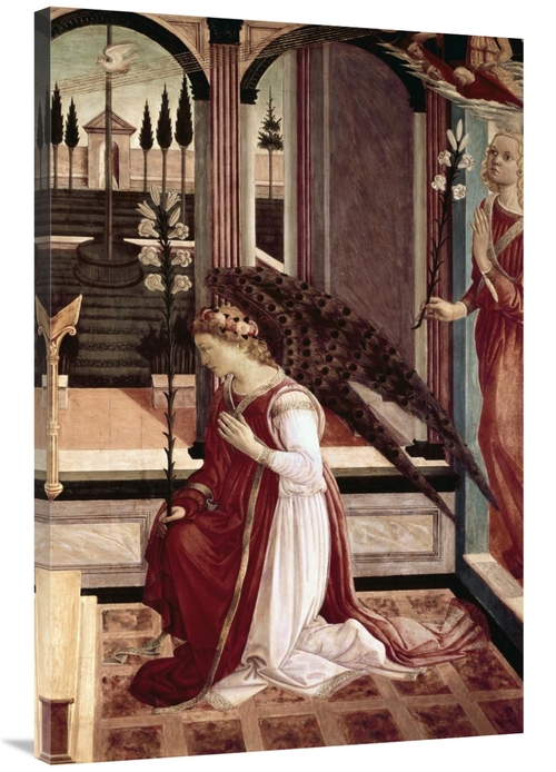 Global Gallery GCS-278240-40-142 40 in. Annunciation - Detail Art Prin