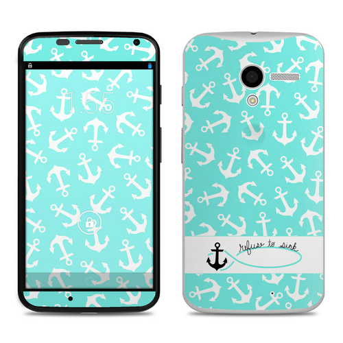 DecalGirl MOTX-RSINK Motorola Moto X Skin - Refuse to Sink