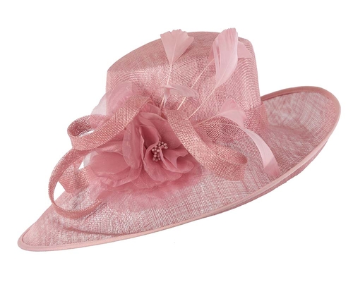 Large Pink Ladies Fashion Racing Hat