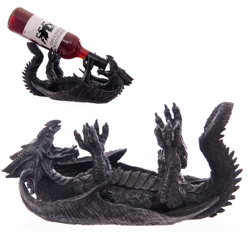 Wine Bottle Holder Fantasy Dragon Collectable