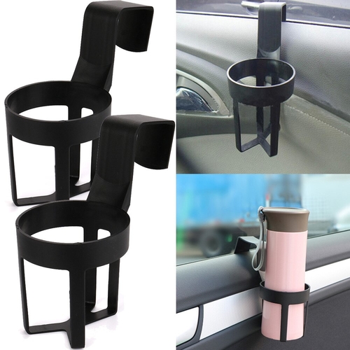 2 Pcs Universal In Car Drinks Cup Bottle Can