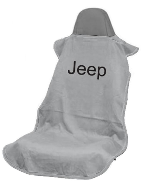 Seat Armour SA100JEPG Jeep Letters Grey Seat Cover