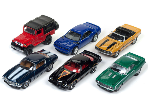 Classic Gold 2017 Release 4 Set B of 6 cars 1/64 Diecast Model Cars by