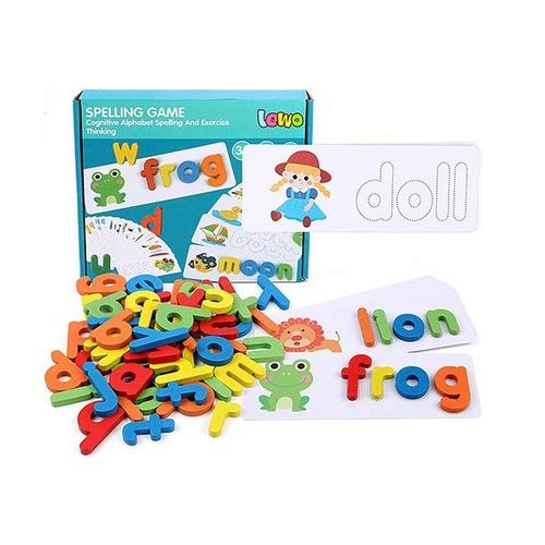 Children 26 English Letters Early Education Word Spelling Exercise