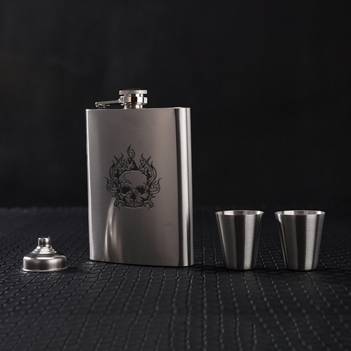 Skull Flask