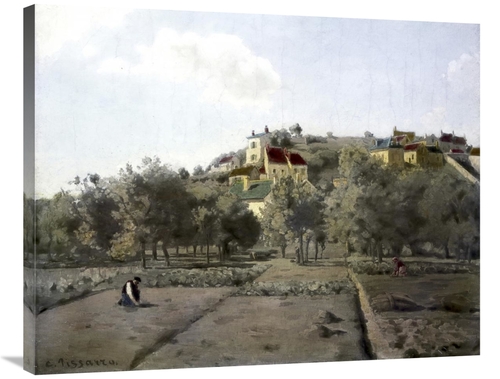 36 in. Pontoise Art Print - Camille Pissarro