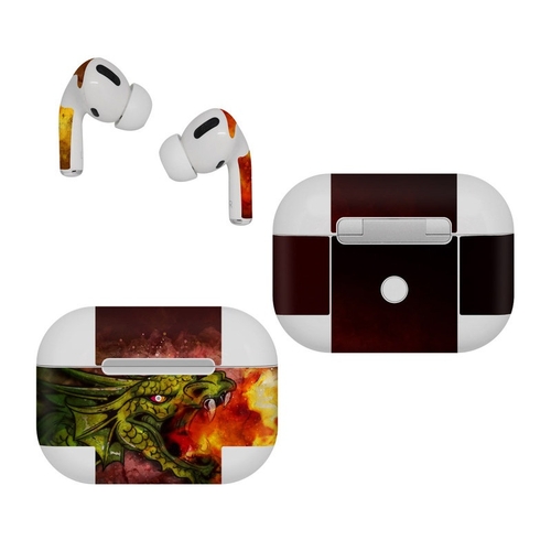 DecalGirl AAPP-FIREBREATH Apple AirPods Pro Skin - Fire Breath