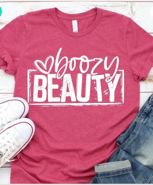 Boozy Beauty Graphic Tee