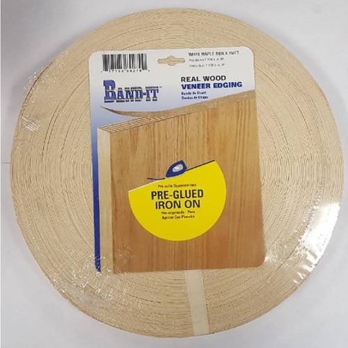 Band It 5992714 250 ft. x 0.87 x 0.03 in. White Maple Real Wood Veneer