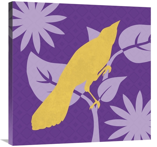 Global Gallery GCS-454904-3030-142 30 x 30 in. Bright Birds - Jay Art 