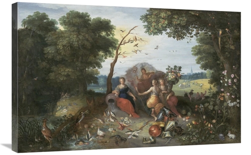 Global Gallery GCS-459999-2436-142 24 x 36 in. Landscape with Allegori