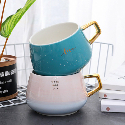 Letter Ceramic Mug