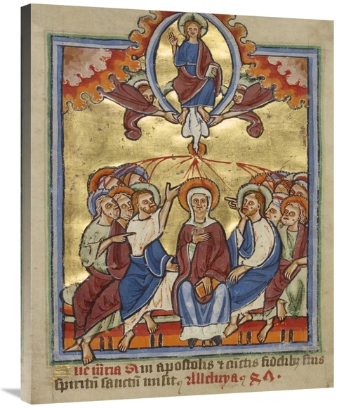 Global Gallery GCS-457595-2835-142 28 x 35 in. Pentecost Art Print - U