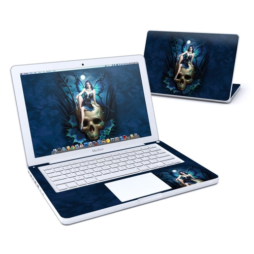 DecalGirl MB13-SKULLFAIRY Apple MacBook 13 in. Skin - Skull Fairy