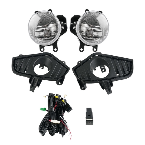 Car Front Bumper Fog Lights Kit fog Lamps Assembly