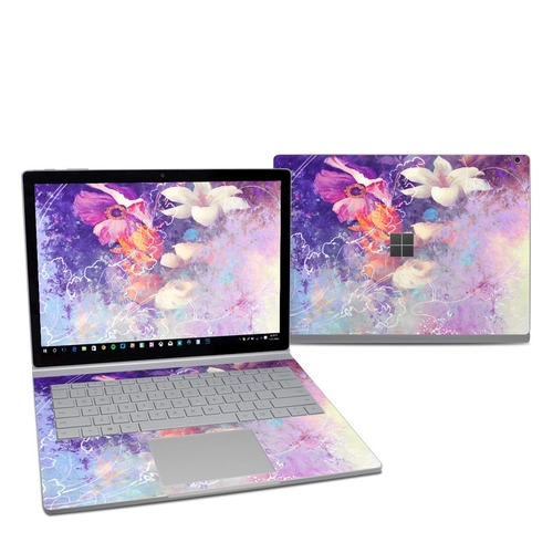 DecalGirl MISB2-SKFLILY Microsoft Surface Book 2 13.5 in. i5 Skin - Sk