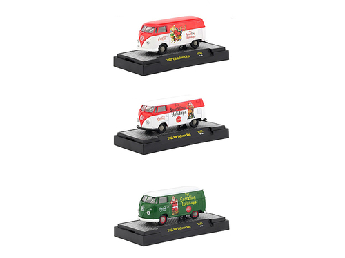 \Coca-Cola\" Santa Claus Release Set of 3 Cars Limited Edition to 4800