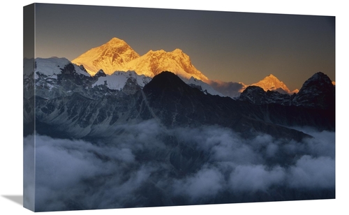 Global Gallery GCS-453479-1624-142 16 x 24 in. Mount Everest, Lhot