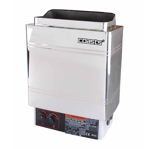 Coasts AM90MIM-UNB 9 kW 240V Sauna Heater Inner Controller Stainless S