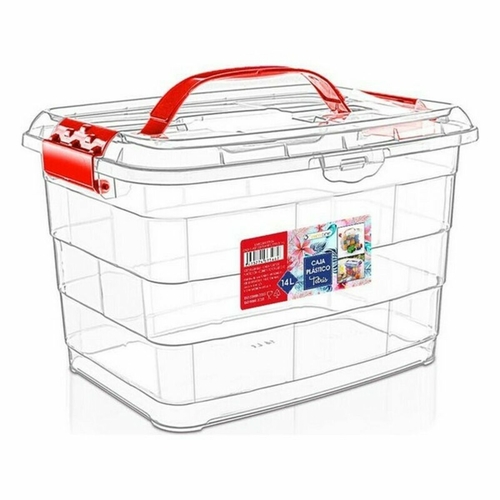 Storage Box with Lid Confortime 14 L