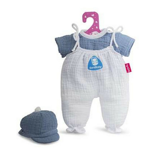 Doll's clothes Berjuan Sanibaby Anti-bacterial Blue (28 cm)