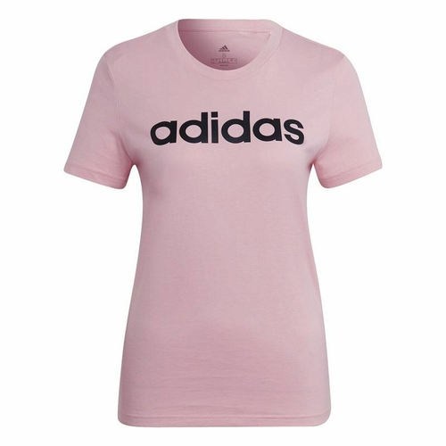 Women’s Short Sleeve T-Shirt Adidas Loungewear Essentials Slim Logo