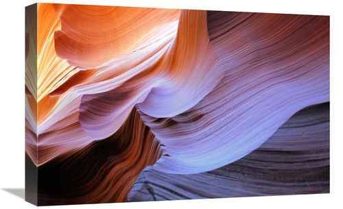 Global Gallery GCS-486513-22-142 22 in. Canyon Waves Art Print - Vic S