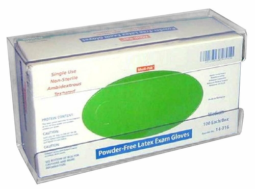 Glovs Box Holders. Pack of 10 Wall Mount Glovs Dispenser 10" x 4" x