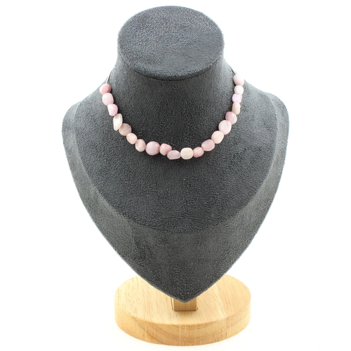 Kunzite from Brazil 20 beads necklace.