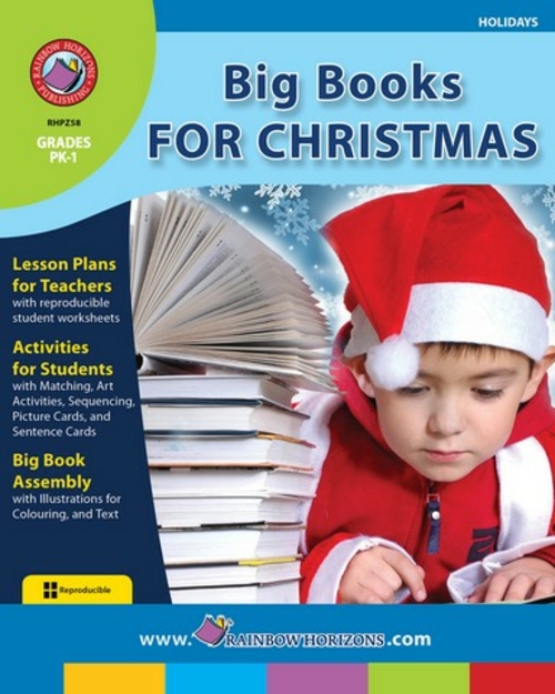 Rainbow Horizons Z58 Big Books for Christmas - Grade PK to 1