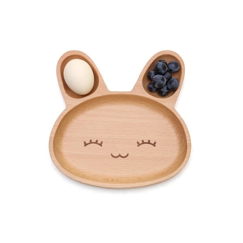 Wooden Animal Plates