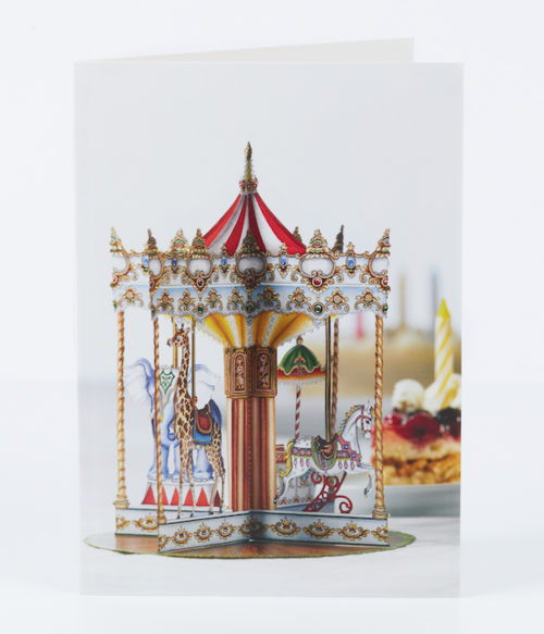 Ducklingcards 3D Greeting Cards - Carousel