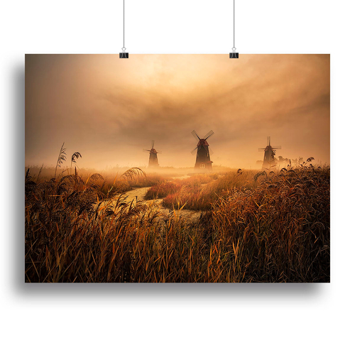 A Fascinating Morning Canvas Print or Poster