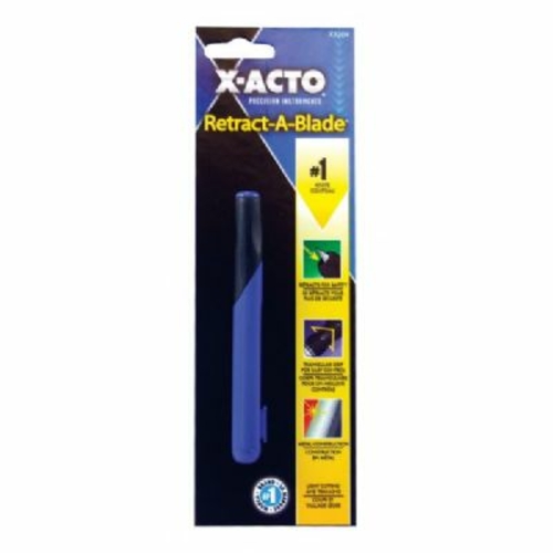 X-Acto X-3204 Retract-A-Blade Knife - Blue