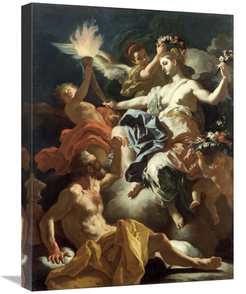 18 x 24 in. Aurora Taking Leave of Tithonus Art Print - Francesco Soli