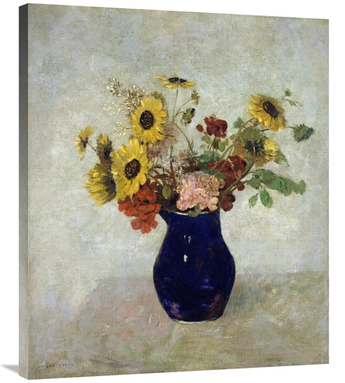 Global Gallery GCS-267083-36-142 36 in. Vase De Fleurs Art Print - Odi