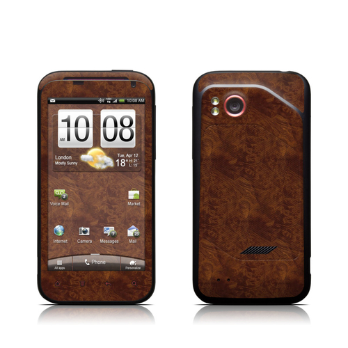 DecalGirl HRZD-DKBURL HTC Rezound Skin - Dark Burlwood