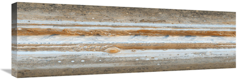 Global Gallery GCS-459315-1236-142 12 x 36 in. Map of Jupiter from Cas