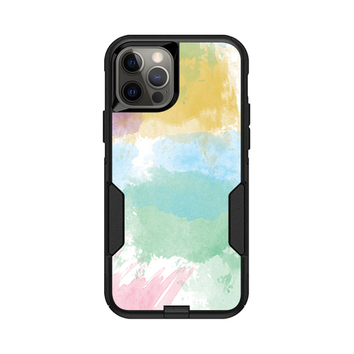 MightySkins OTCIP12-Watercolor White Skin for Otterbox Commuter iPhone