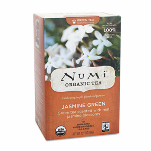 Numi Organic Tea 10108 Organic Teas and Teasans, Jasmine Green - 1