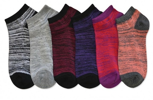 Kids Colorful Low Cut Socks - Size 4-6