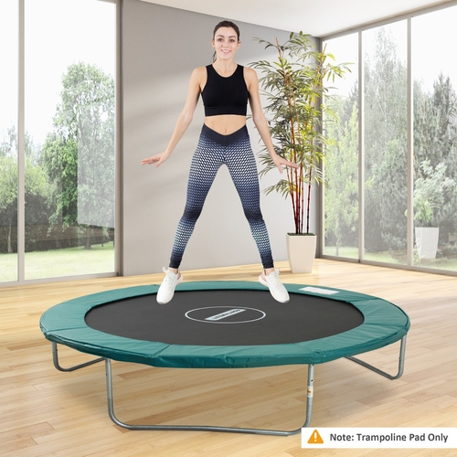 HOMCOM 14FT Trampoline Pad Trampolining Replacement Jump Bounce