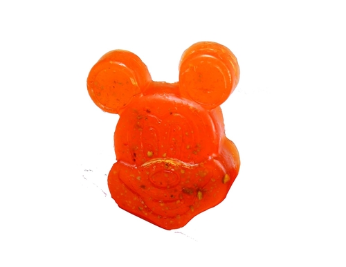 The Prakriti Studio Handmade Natural Orange Soap With Zest Soap