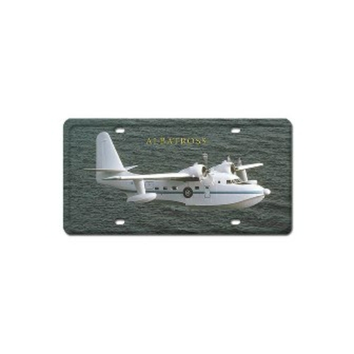 Past Time Signs LP032 Albatross Aviation License Plate