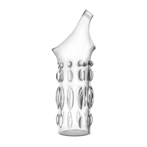 Textured Penis Sleeve with Ball Strap