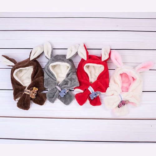 Toddler Baby Girls Winter Cap Rabbit Ear Cute