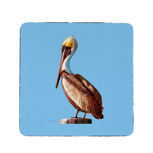 Betsy Drake CT552 Pelican Head Coaster - Set of 4