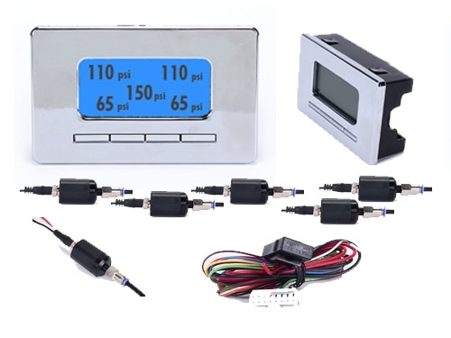 Airbagit AIR-DIGITAL-01 Digital Air Pressure Gauge 5 - Pos 150PSI 2. 2